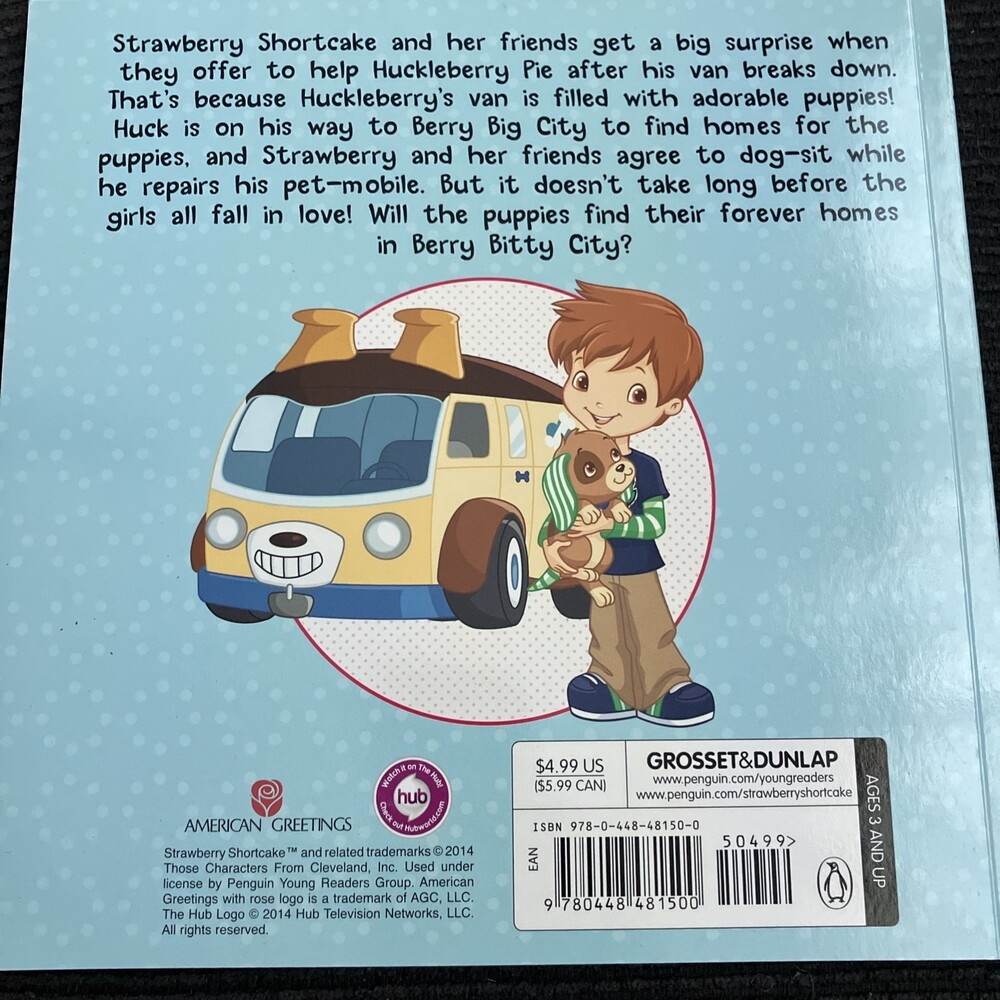Puppy Love! (Strawberry Shortcake) - Paperback By Ackelsberg, Amy - GOOD - Picture 2 of 2